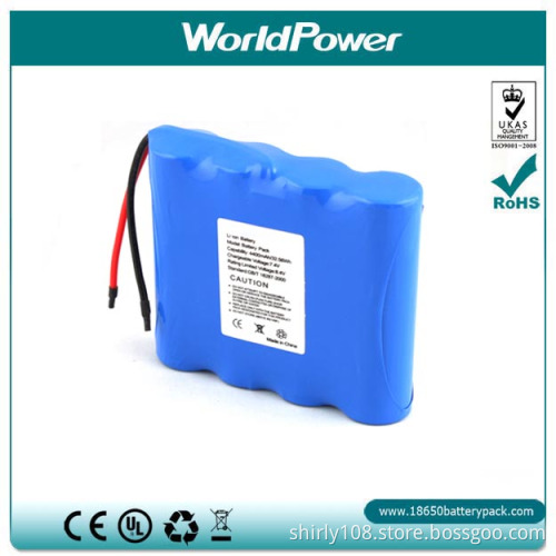 Rechargeable battery 3.7v 8800mah li-ion battery pack for me